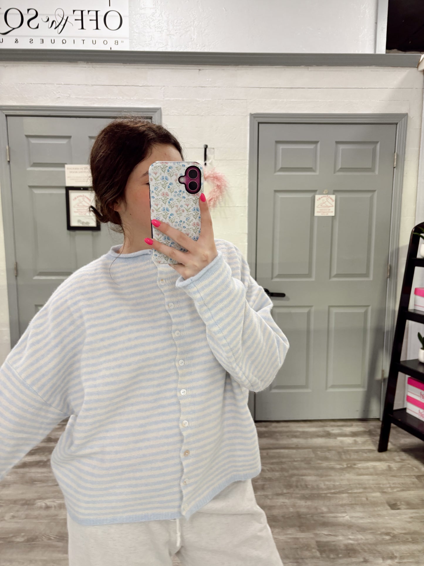 Light Blue Piper Cardigan