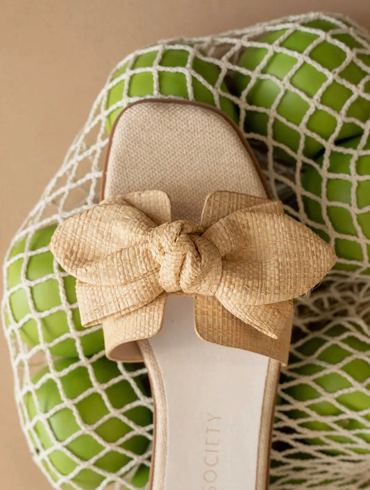 Natural Textured Bow Slide