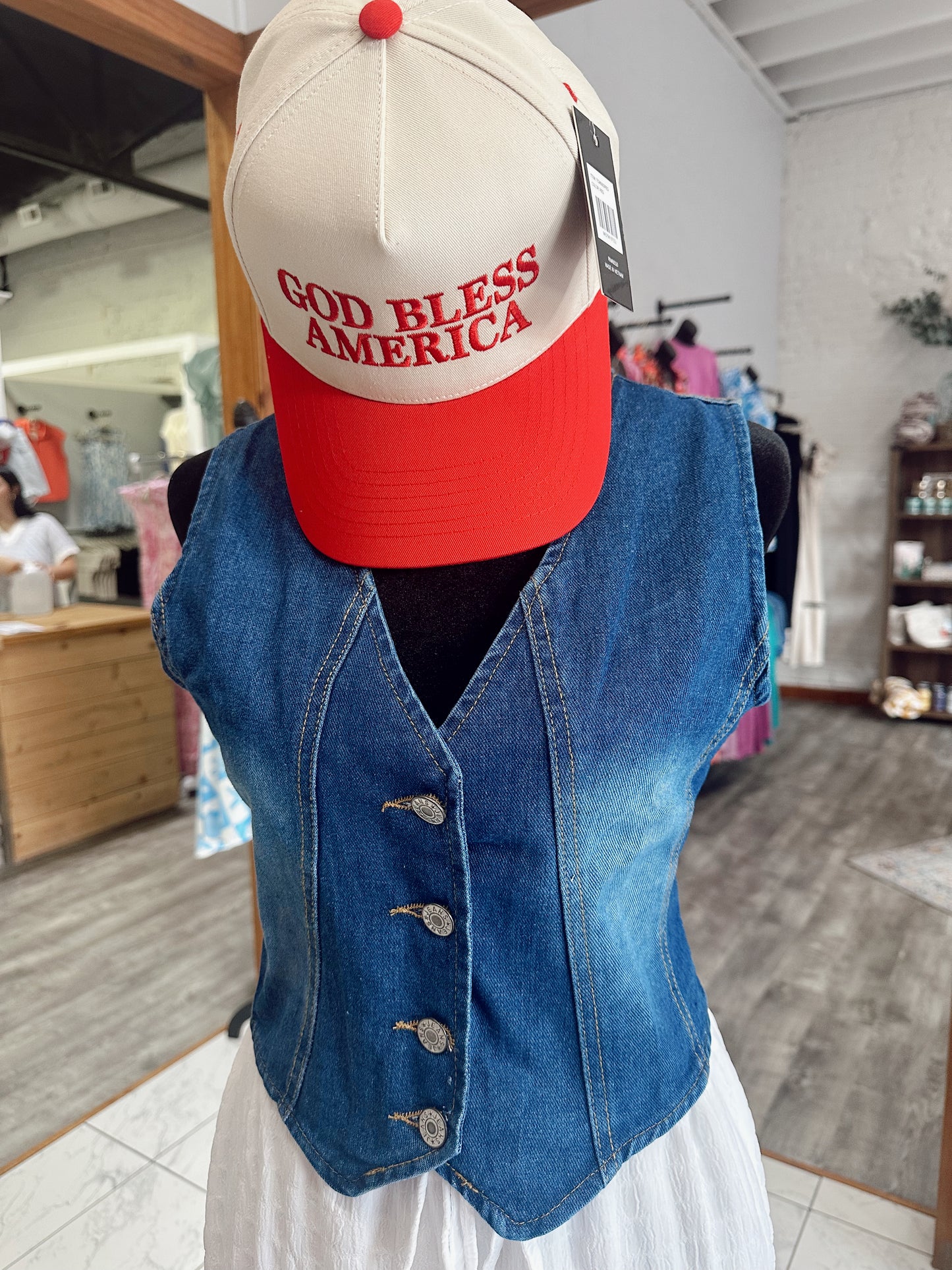 Denim Vest