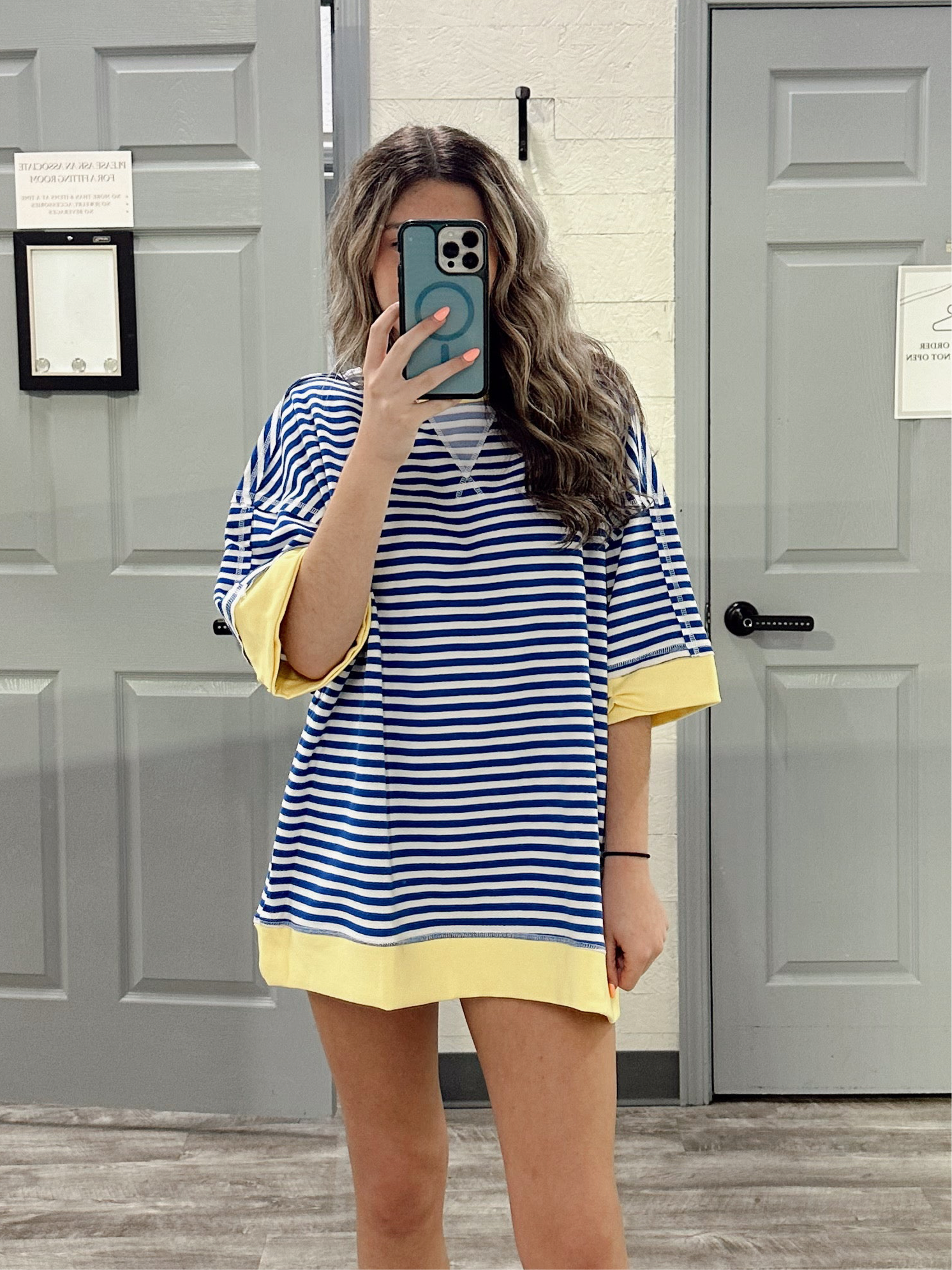 Striped Oversized Tee
