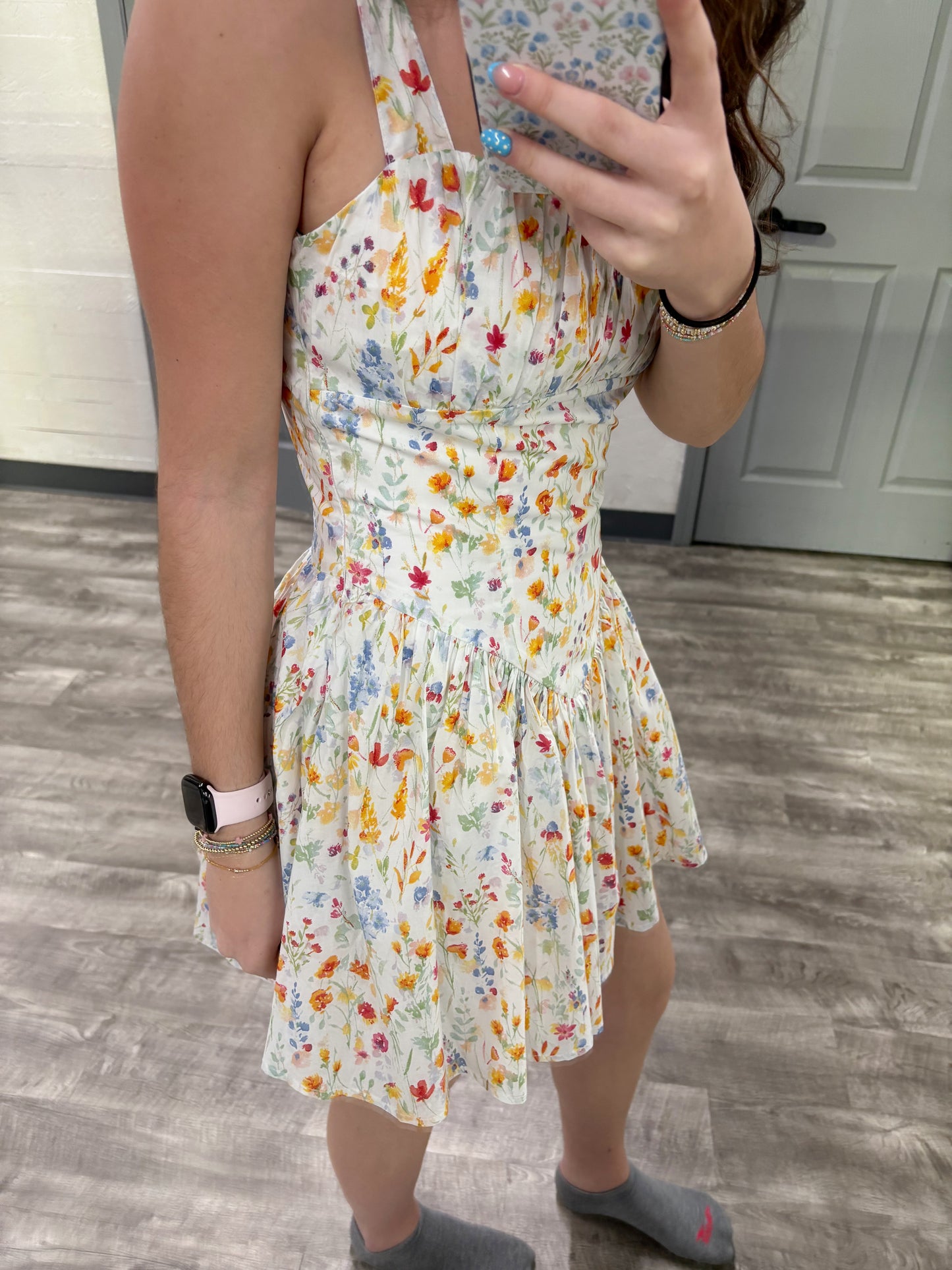 Floral Mini Dress ￼