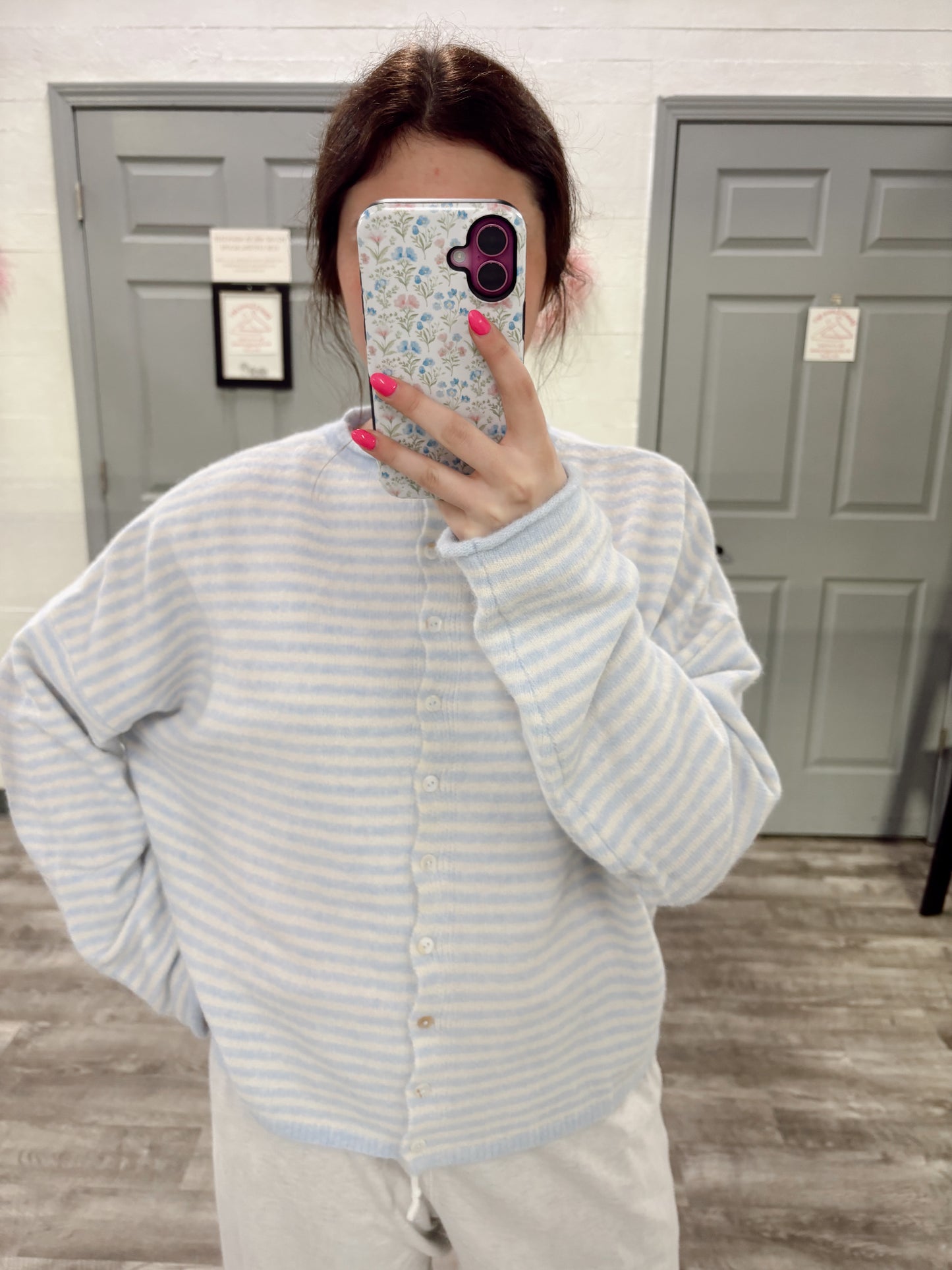 Light Blue Piper Cardigan