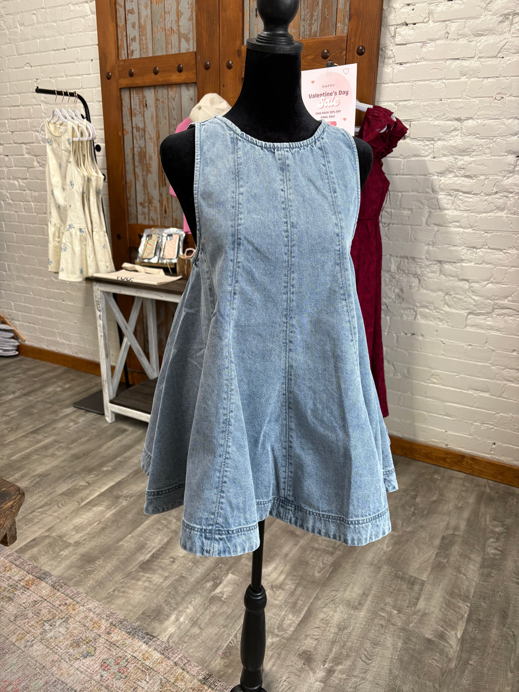 Denim Dress Set