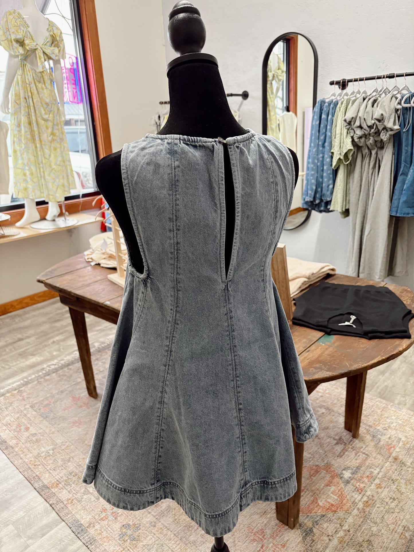 Denim Dress Set