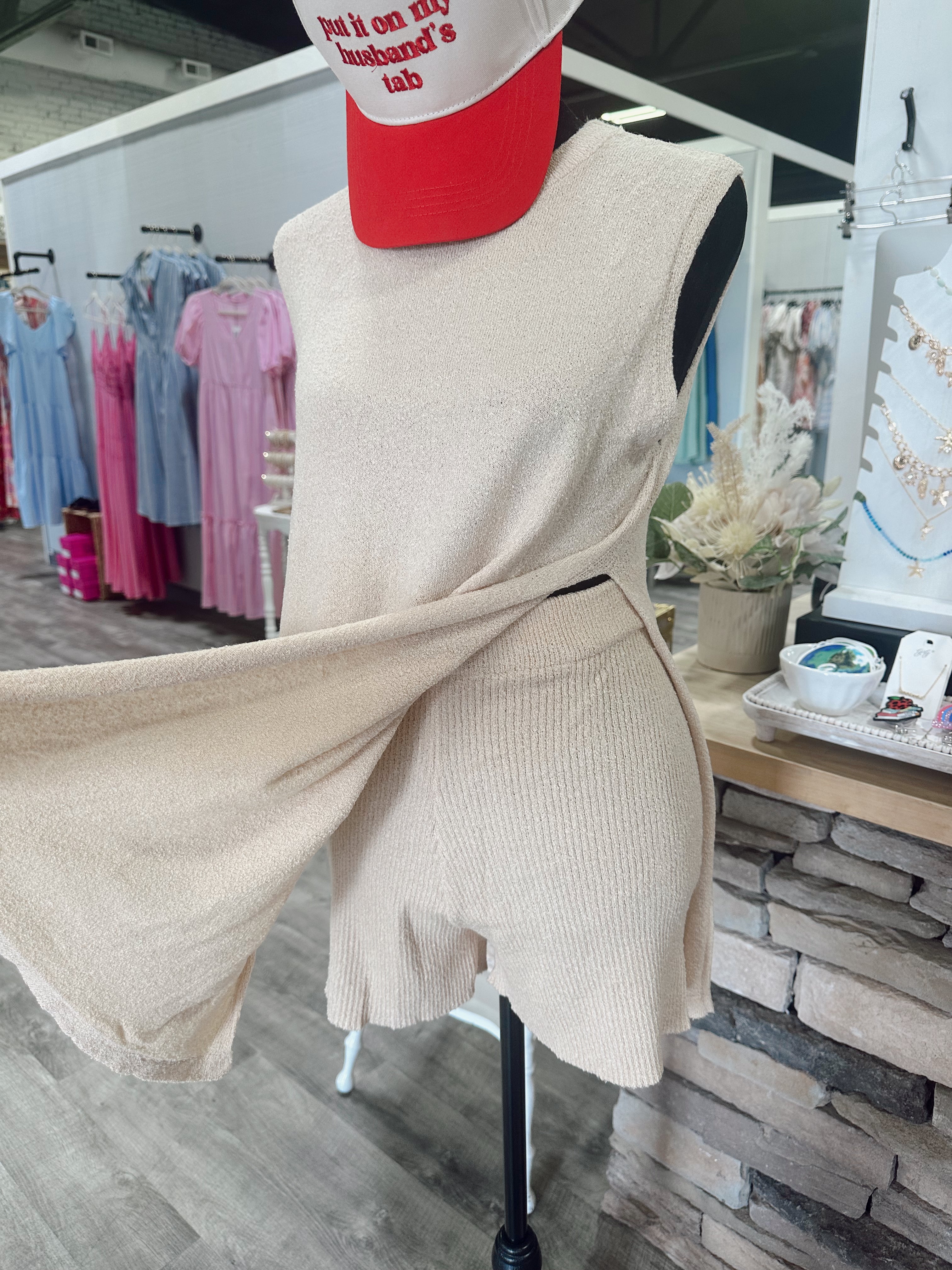 Knit Top Side Cut Set