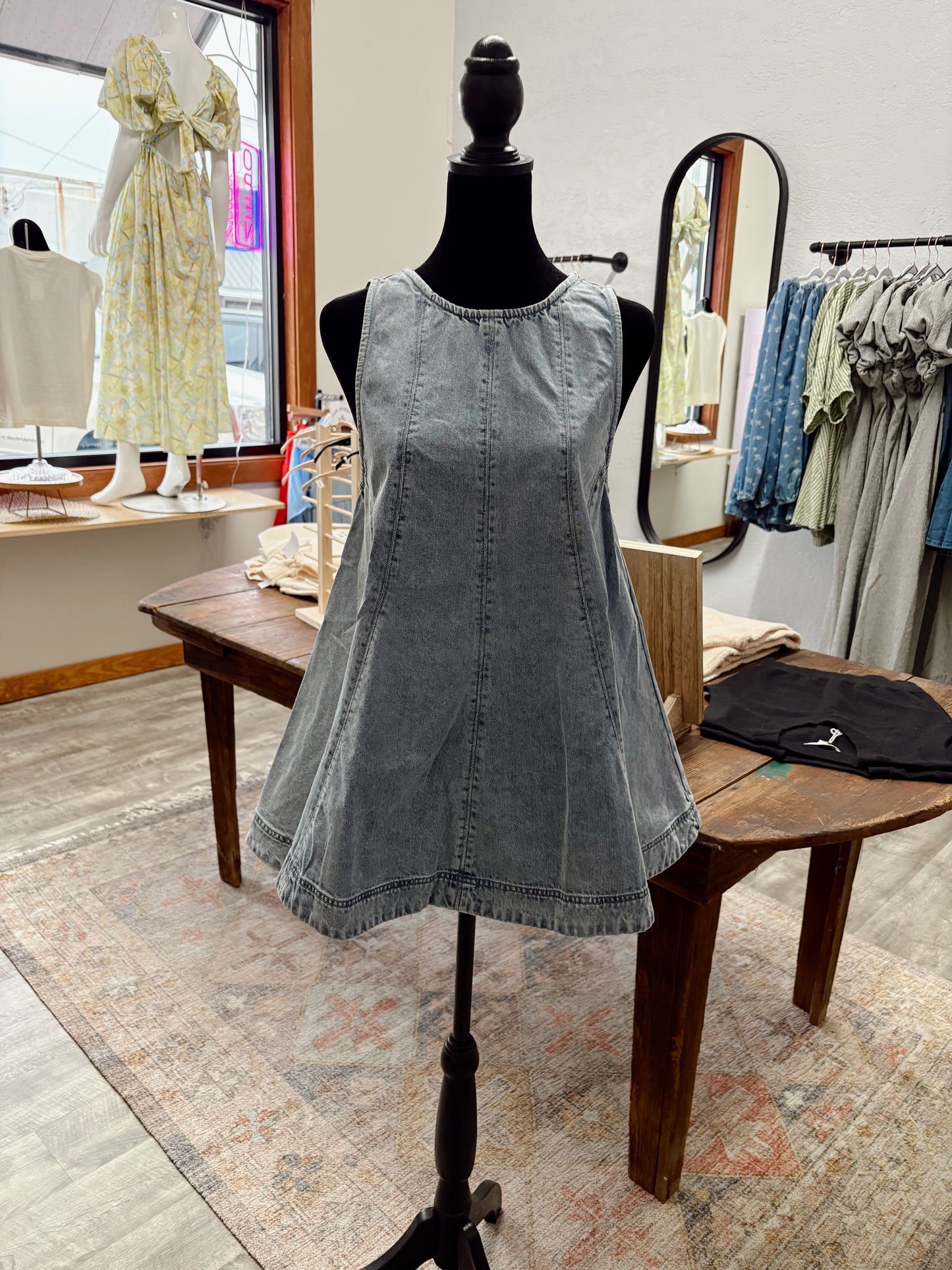 Denim Dress Set