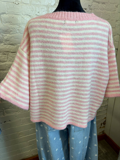 Pink Lou Cardigan