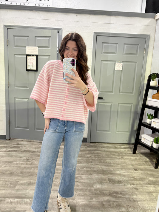 Pink Lou Cardigan