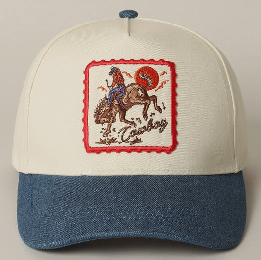Denim Cowboy Hat