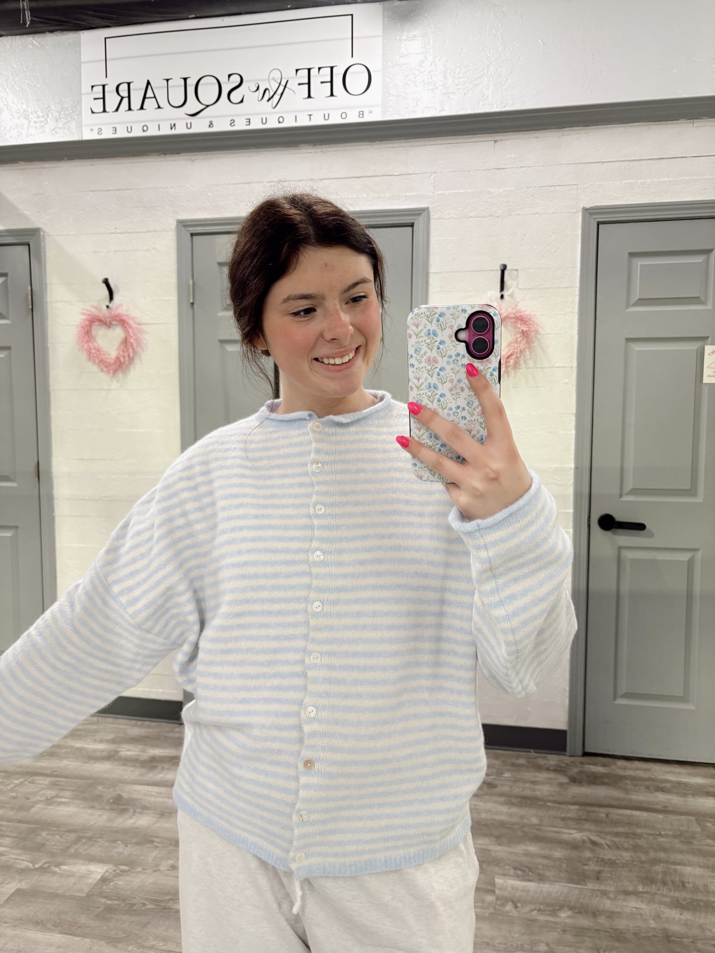 Light Blue Piper Cardigan