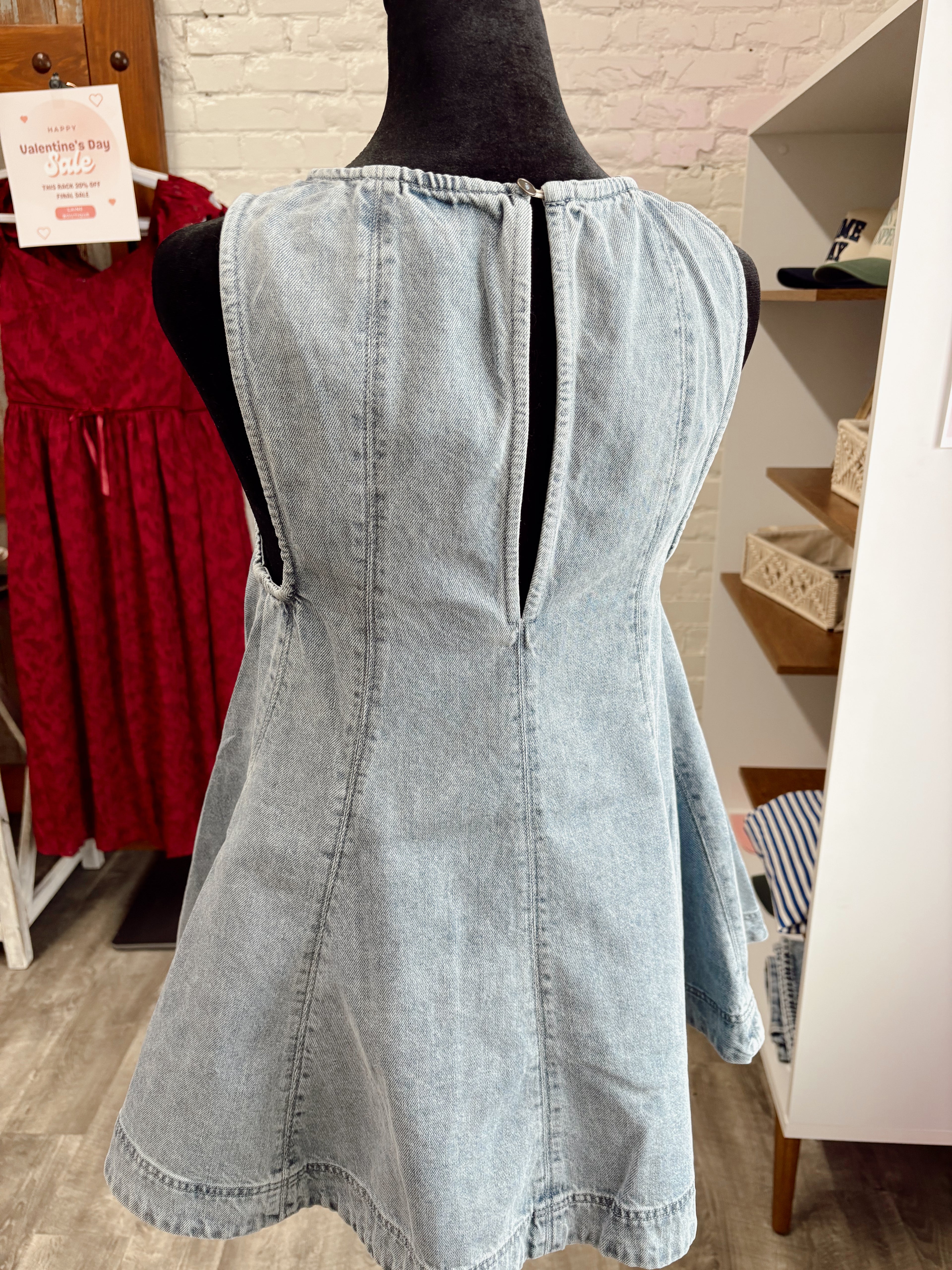 Denim Dress Set