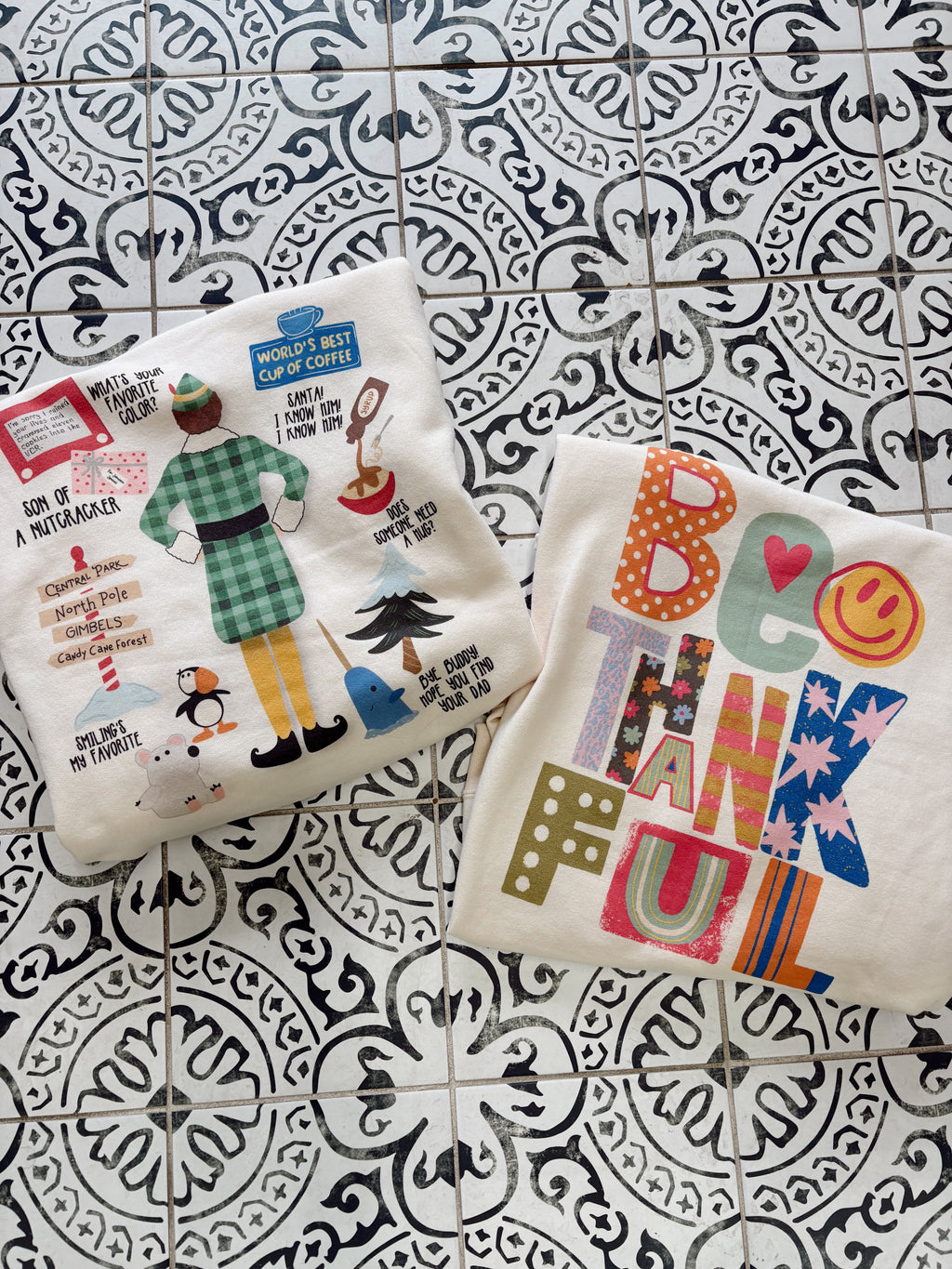 Buddy Collage Sweatshirt