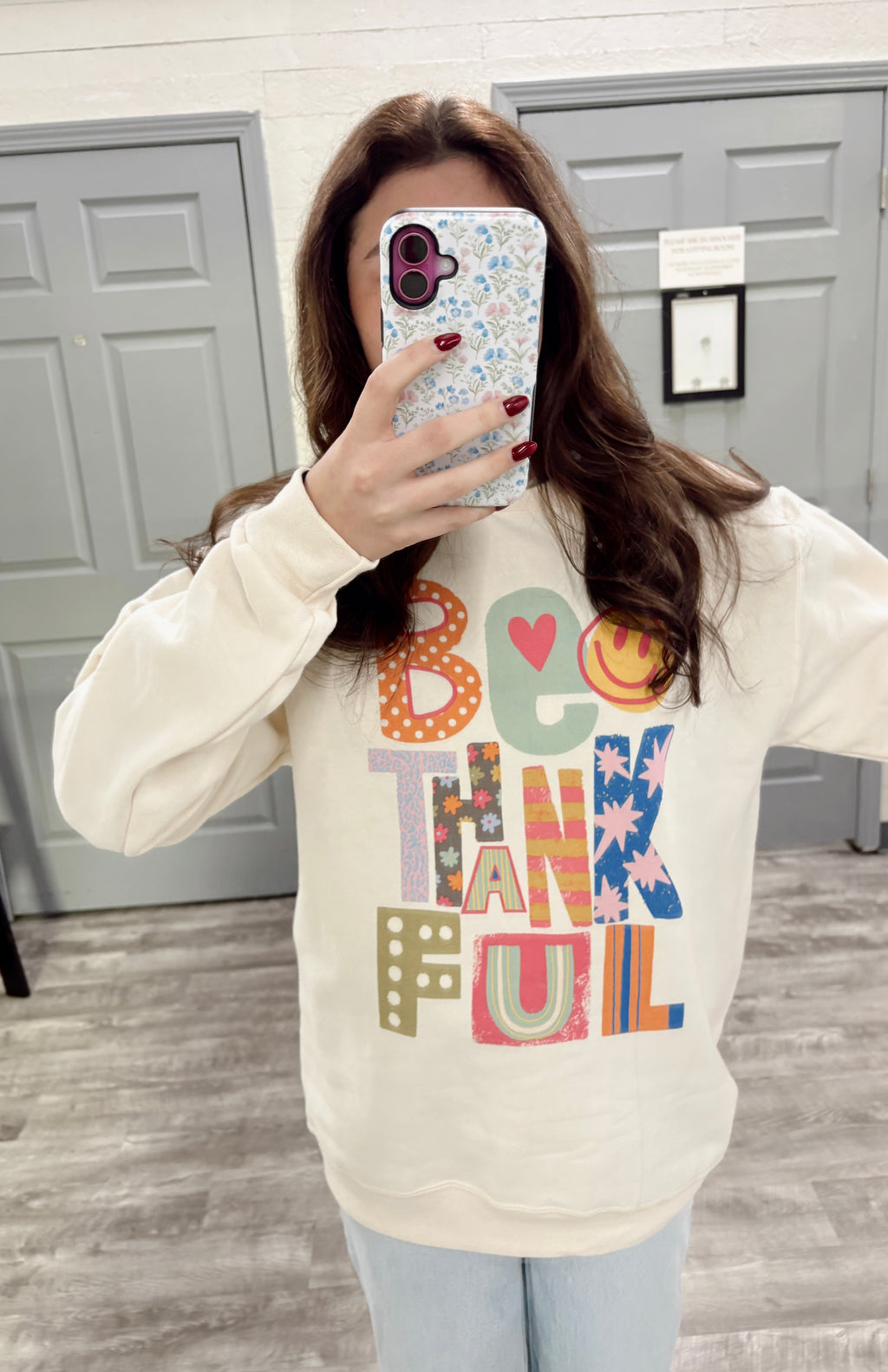 Be Thankful Sweatshirt