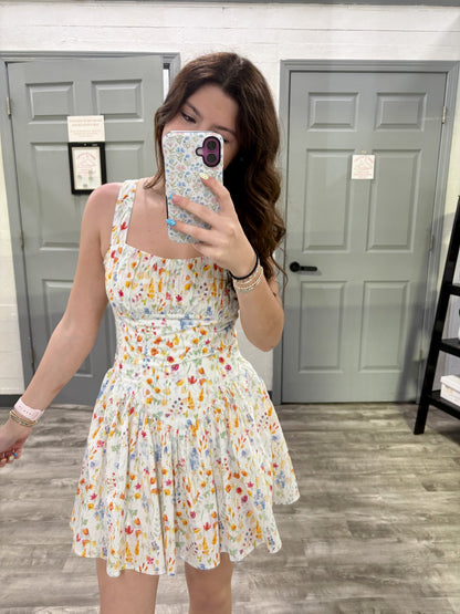Floral Mini Dress ￼