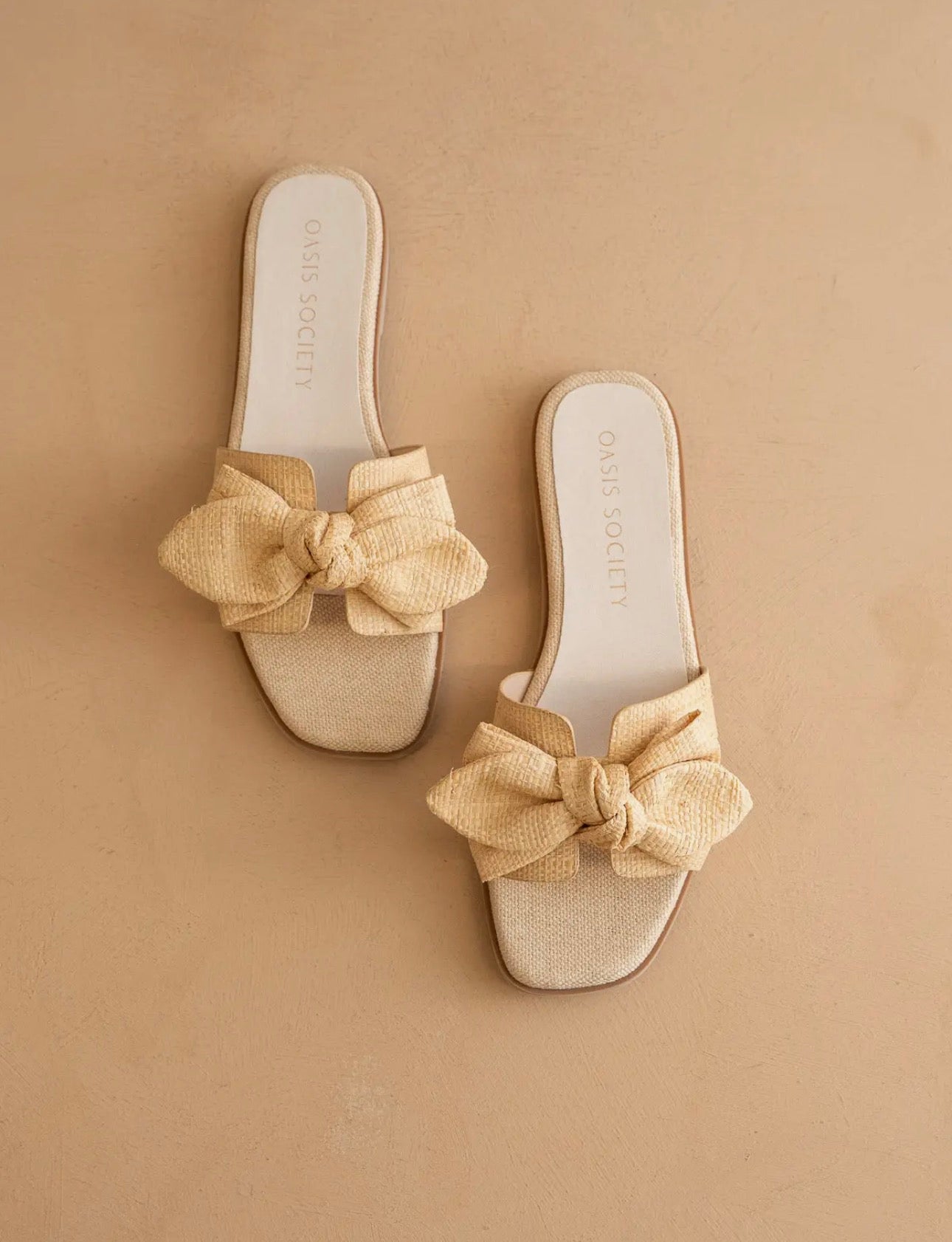 Natural Textured Bow Slide