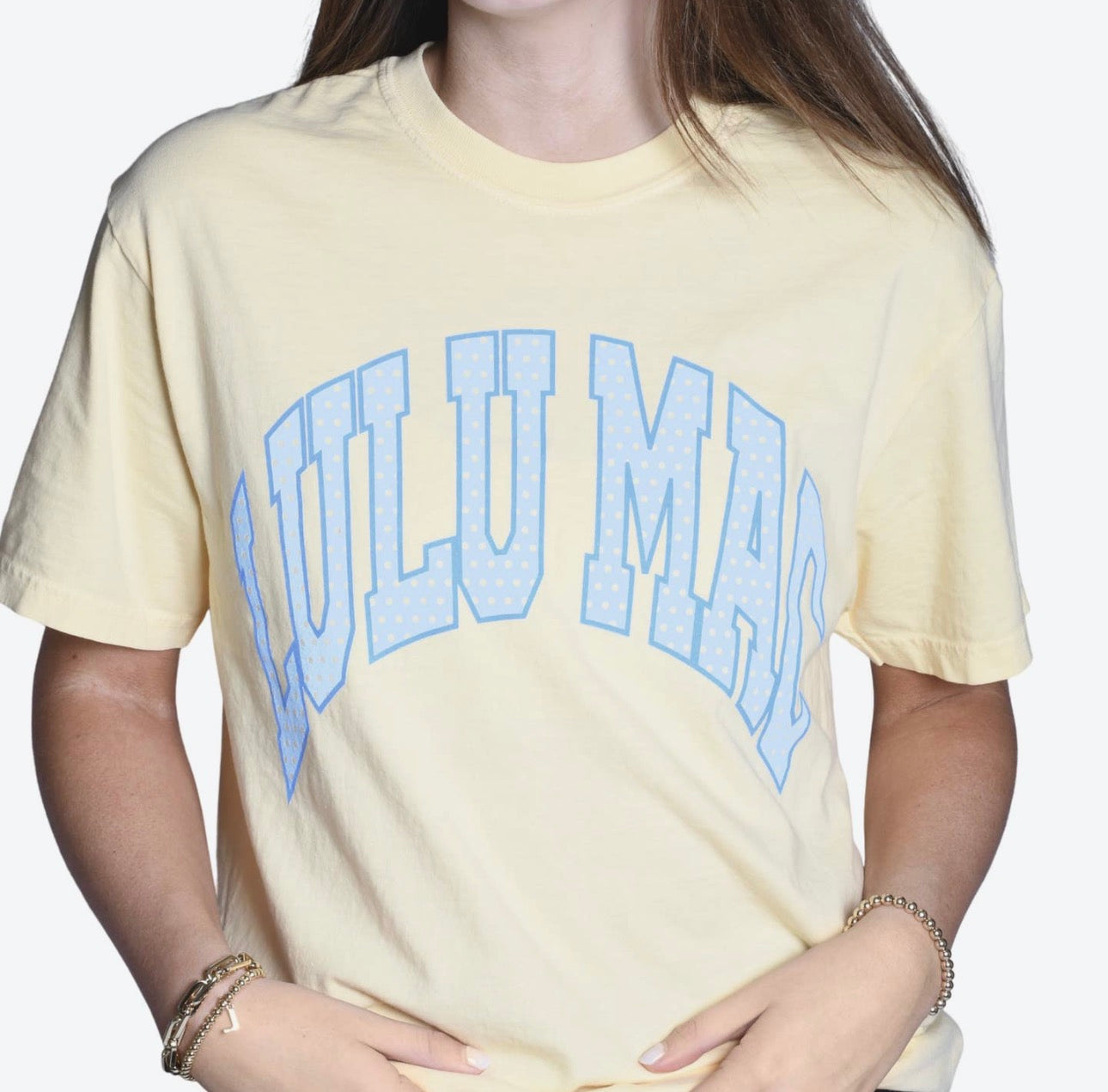 Lulu Mac Polka Dot Butter Tee