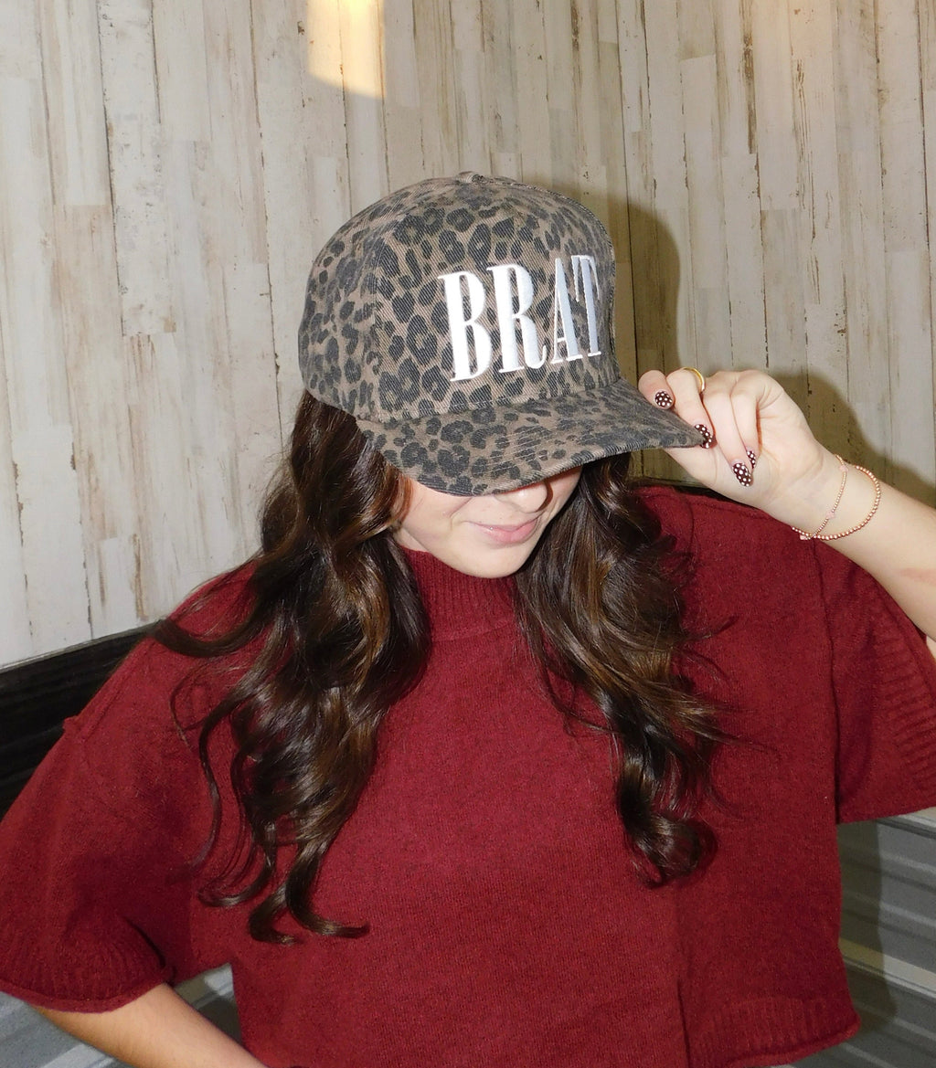 BRAT Leopard Hat