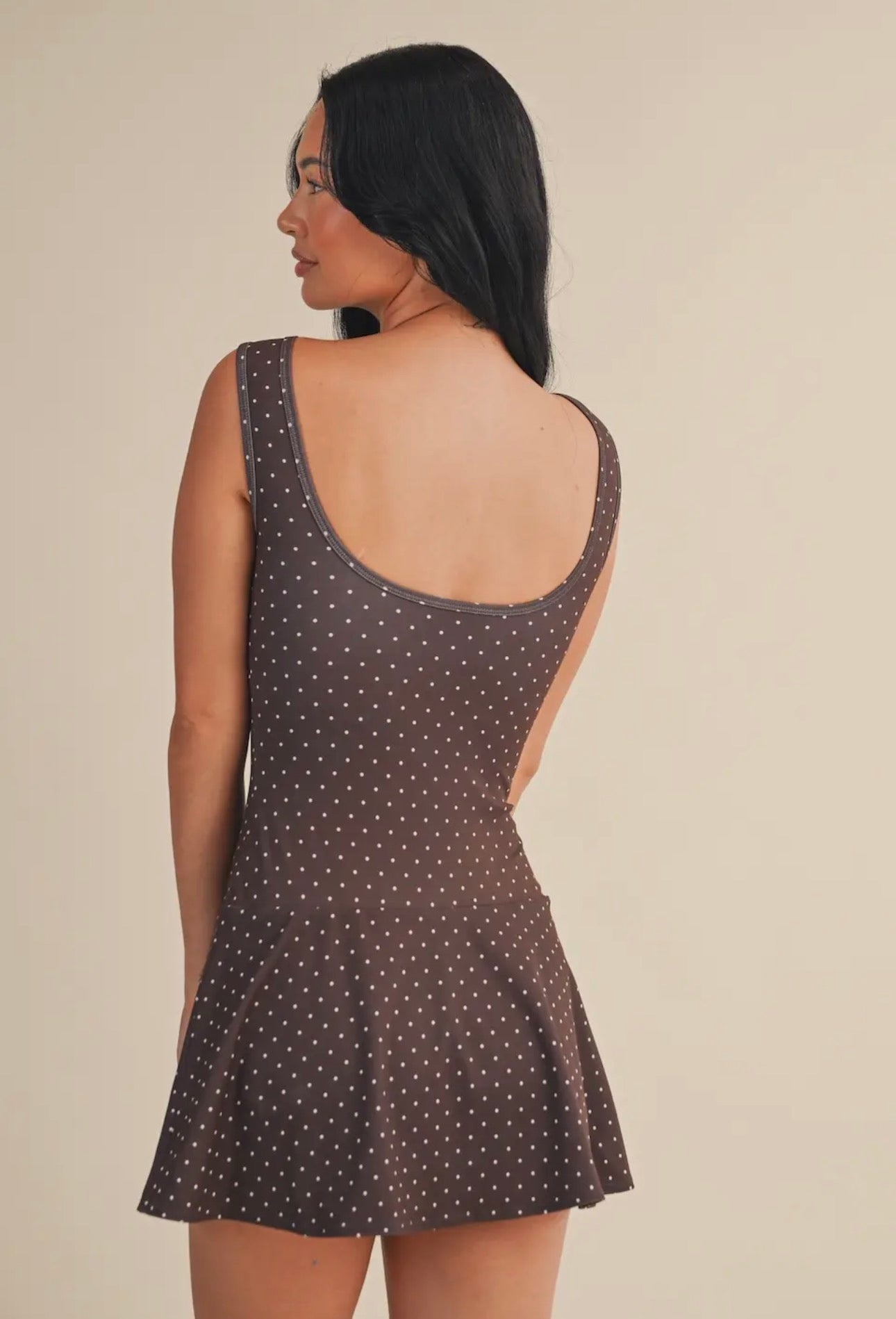 Polka Dot Athletic Dress