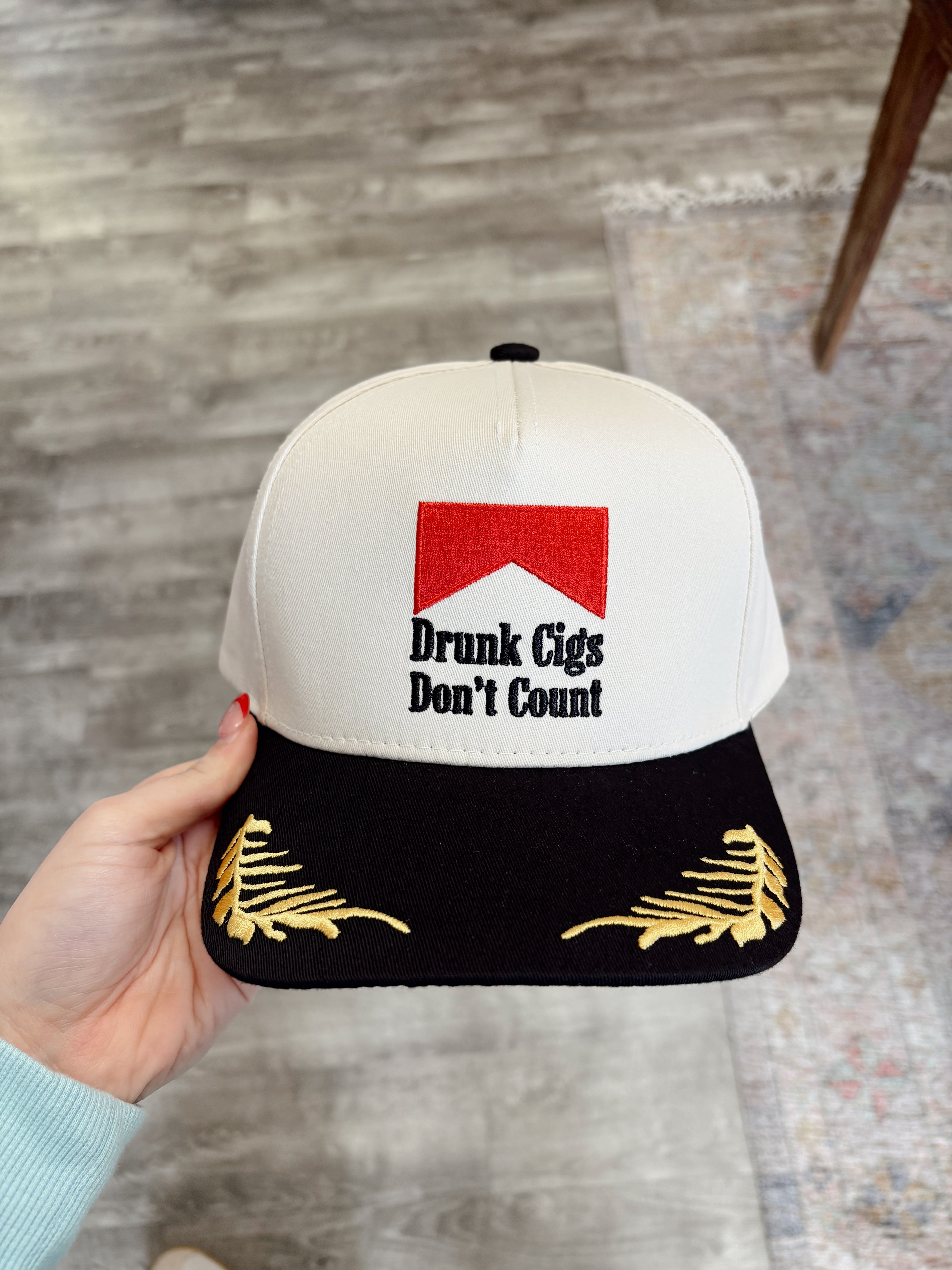 Drunk Cigs Don’t Count Hat