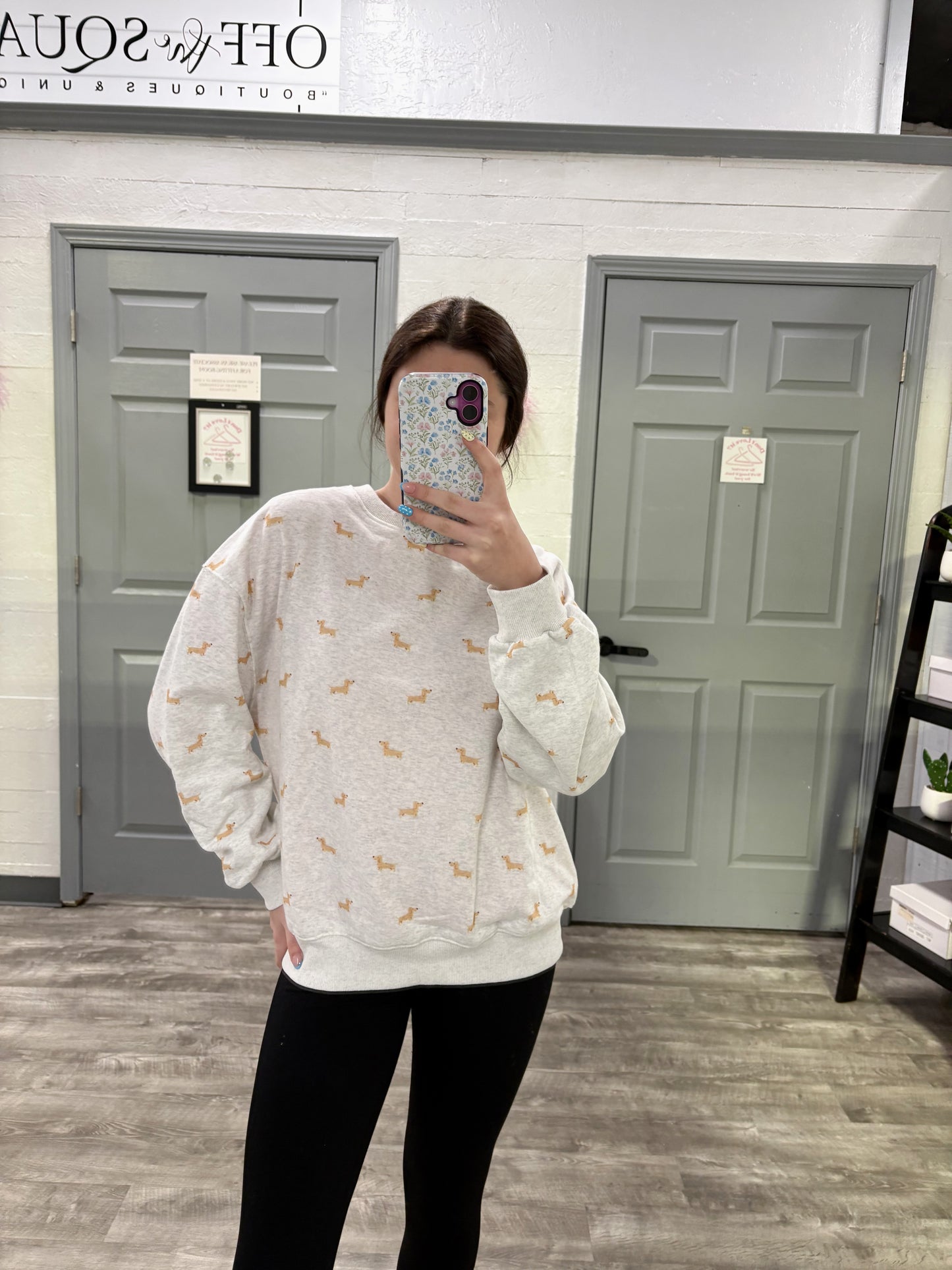 Dog Crewneck Sweatshirt