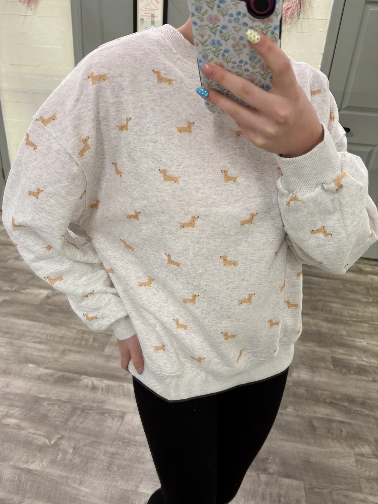 Dog Crewneck Sweatshirt