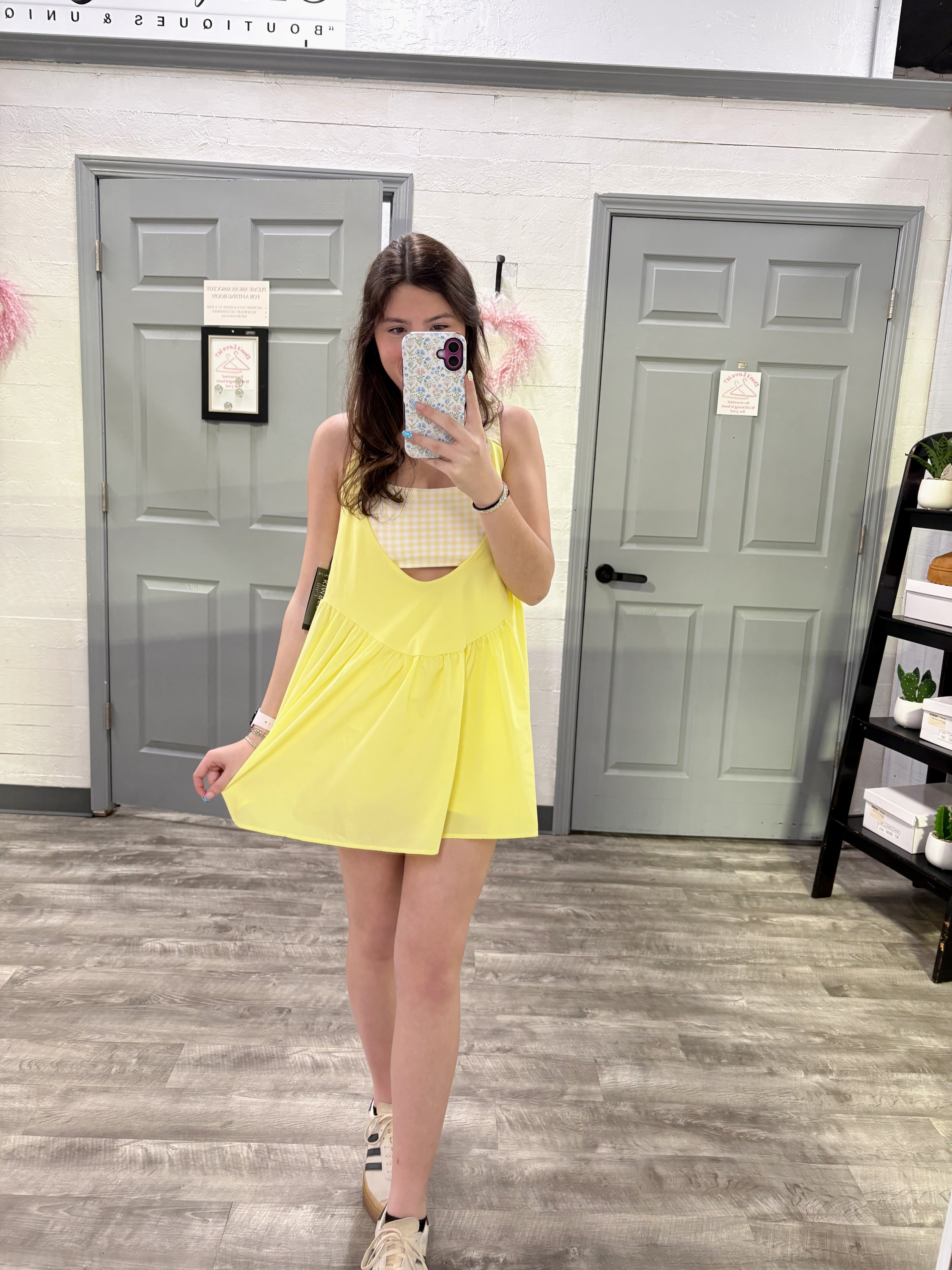 Gingham Athletic Dress