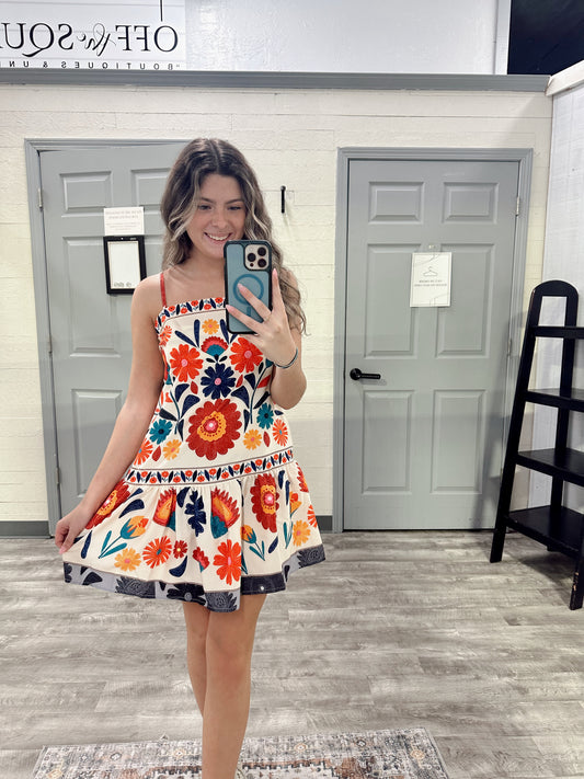 Boho Floral Dress