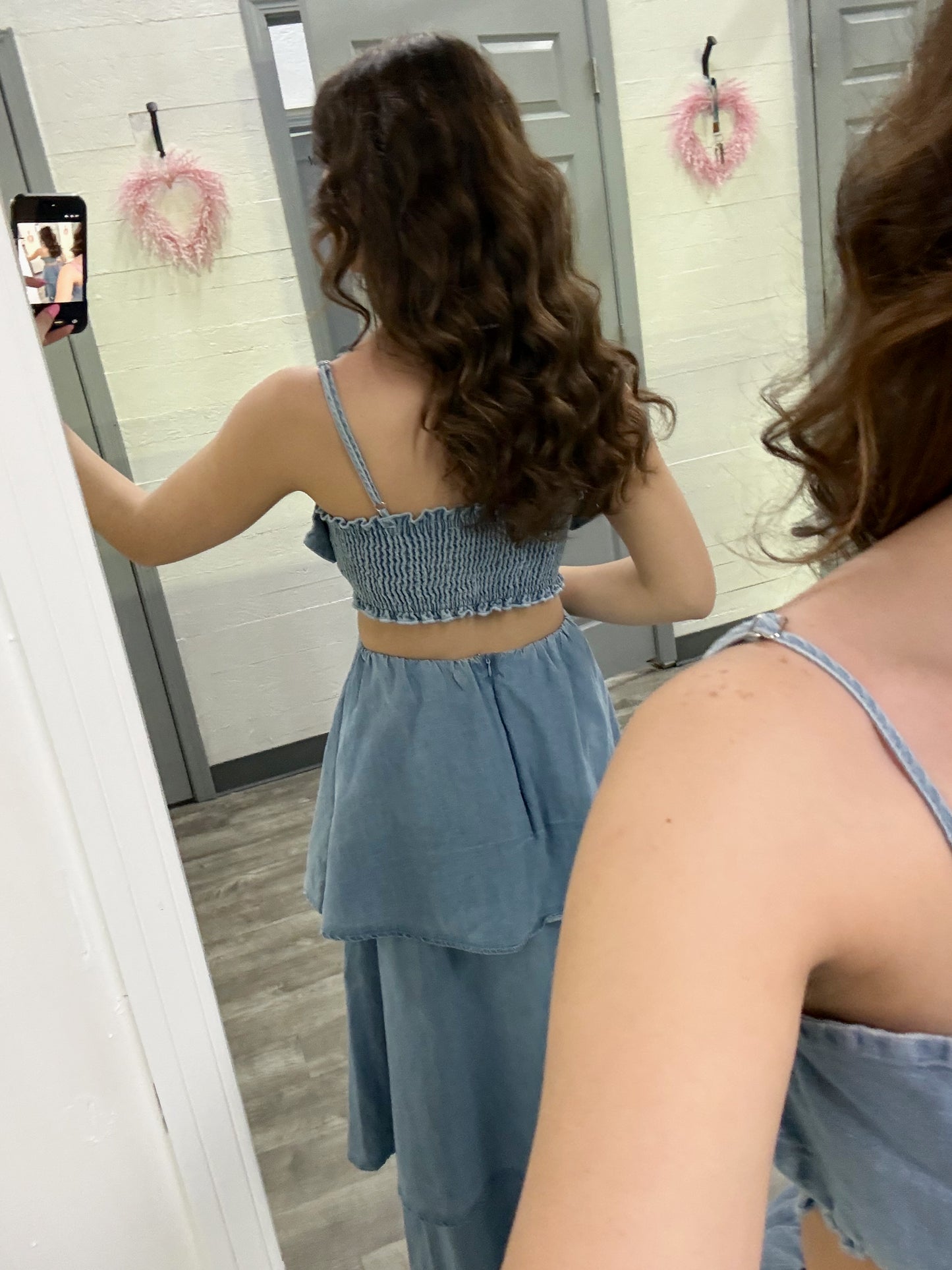 Denim Daisy Dress