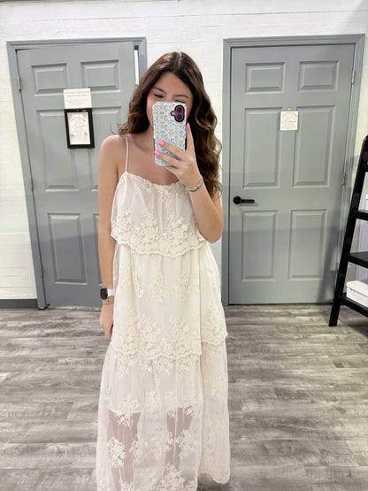 Ivory Lace Dress