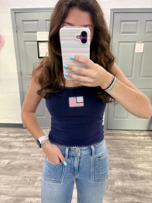 Flag Tank Top
