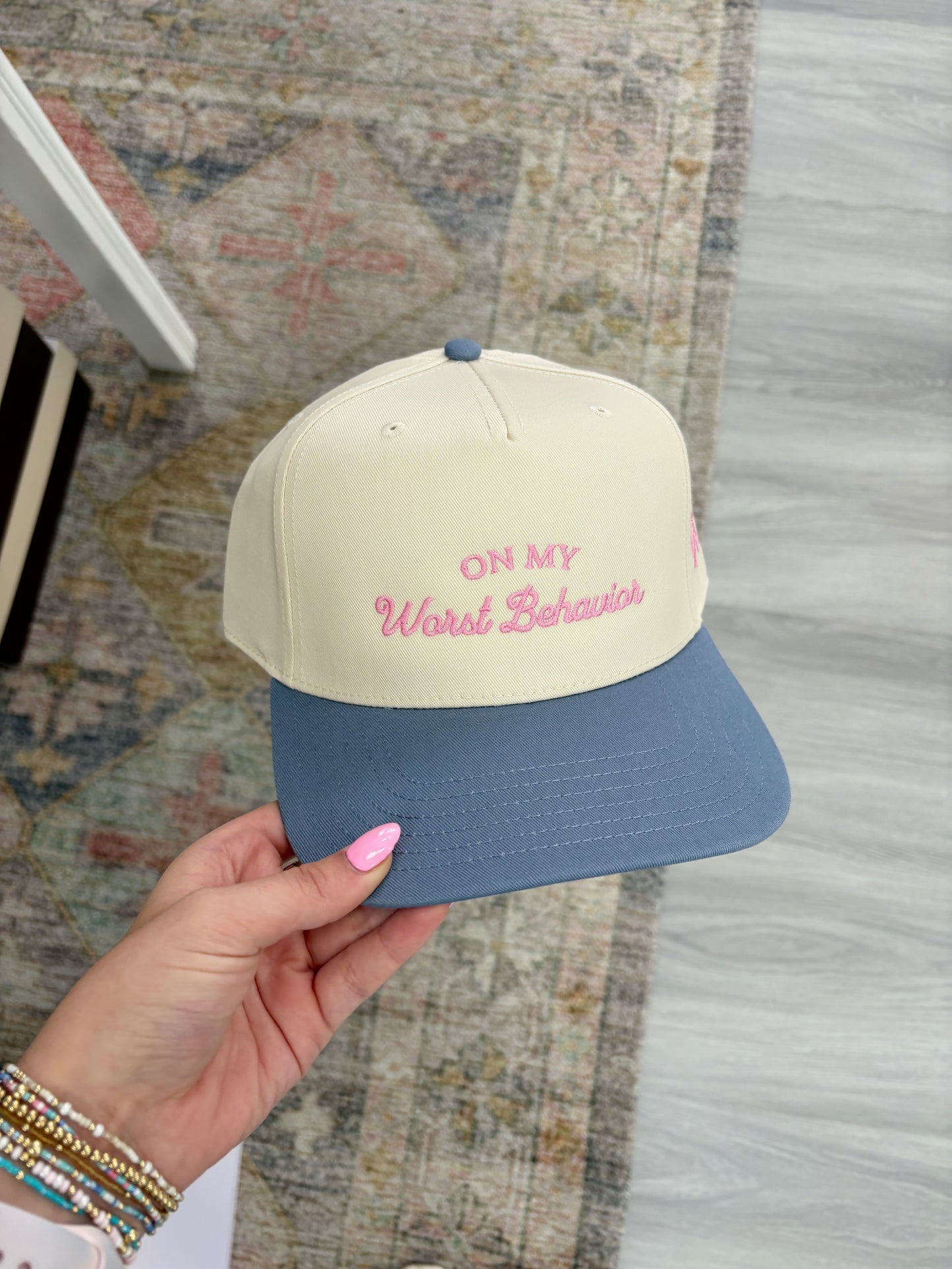 On my Worst Behavior Hat