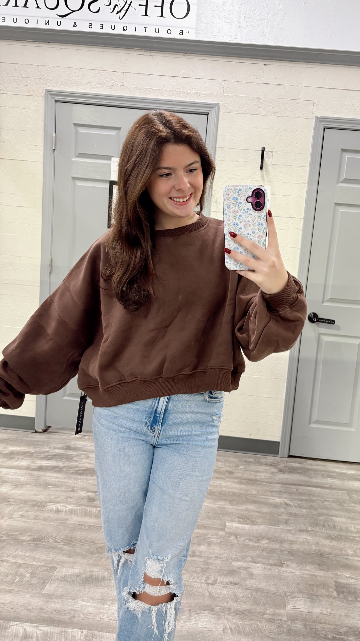 Cozy Fleece Crewneck