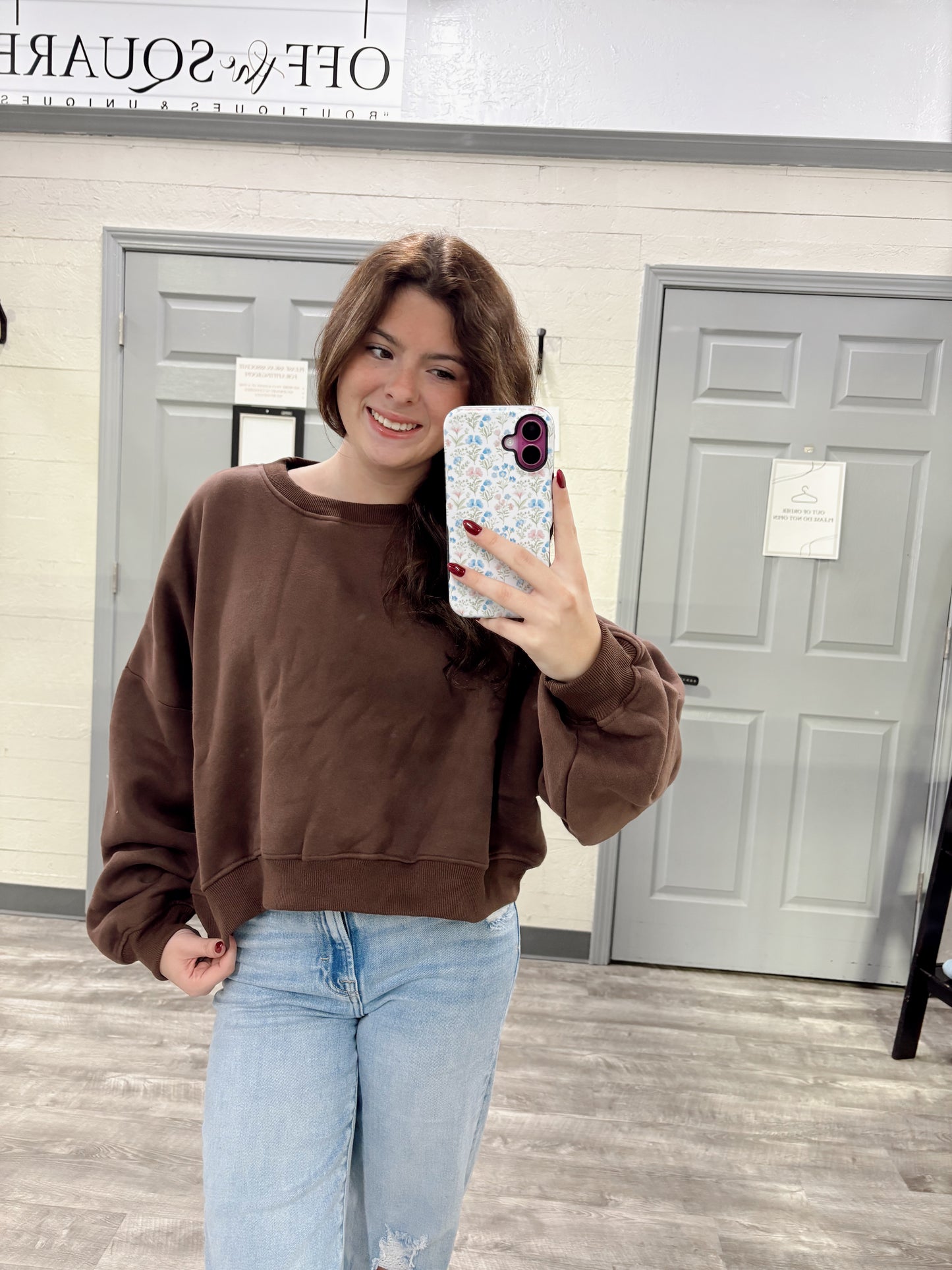 Cozy Fleece Crewneck