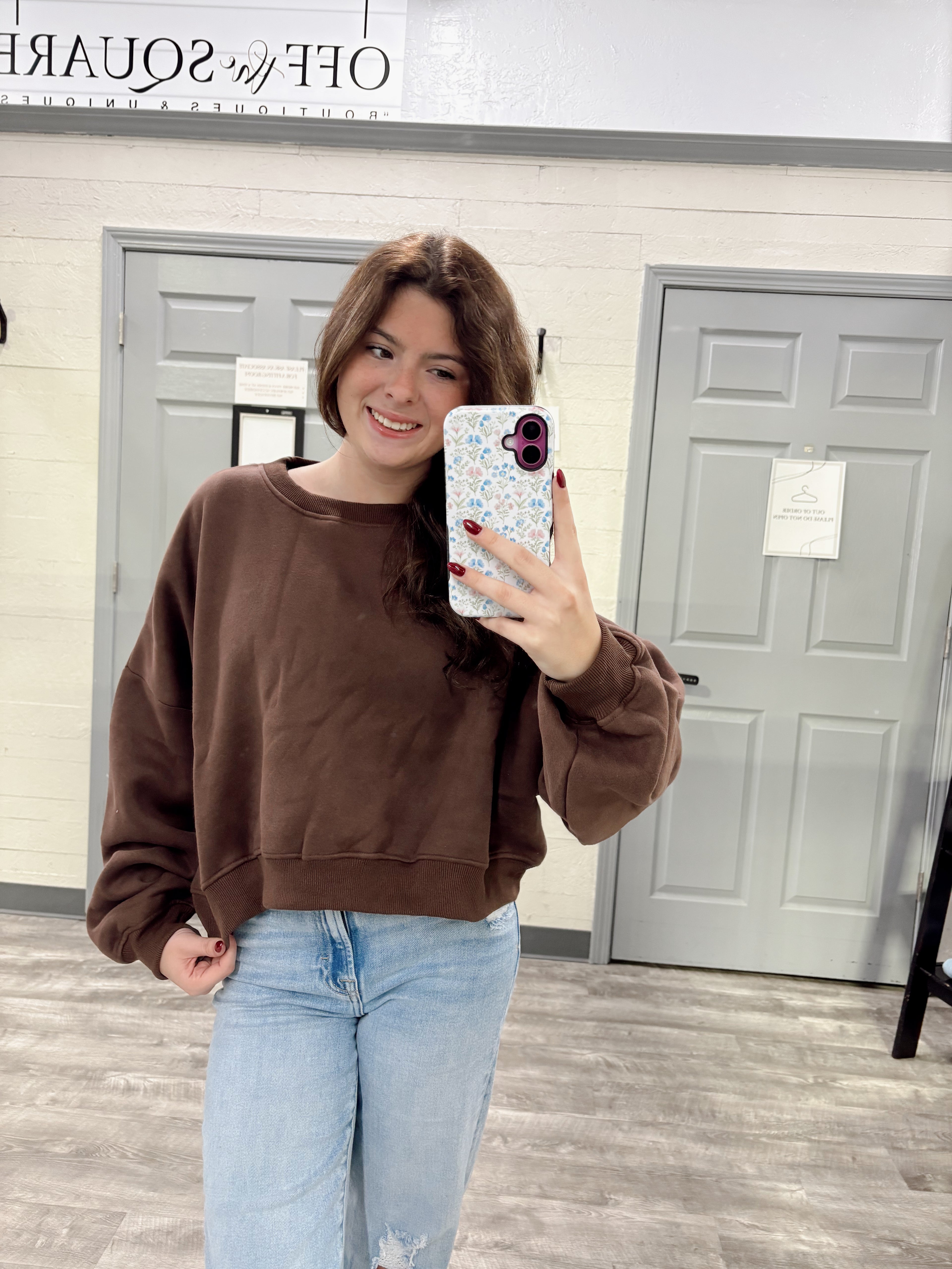 Cozy Fleece Crewneck